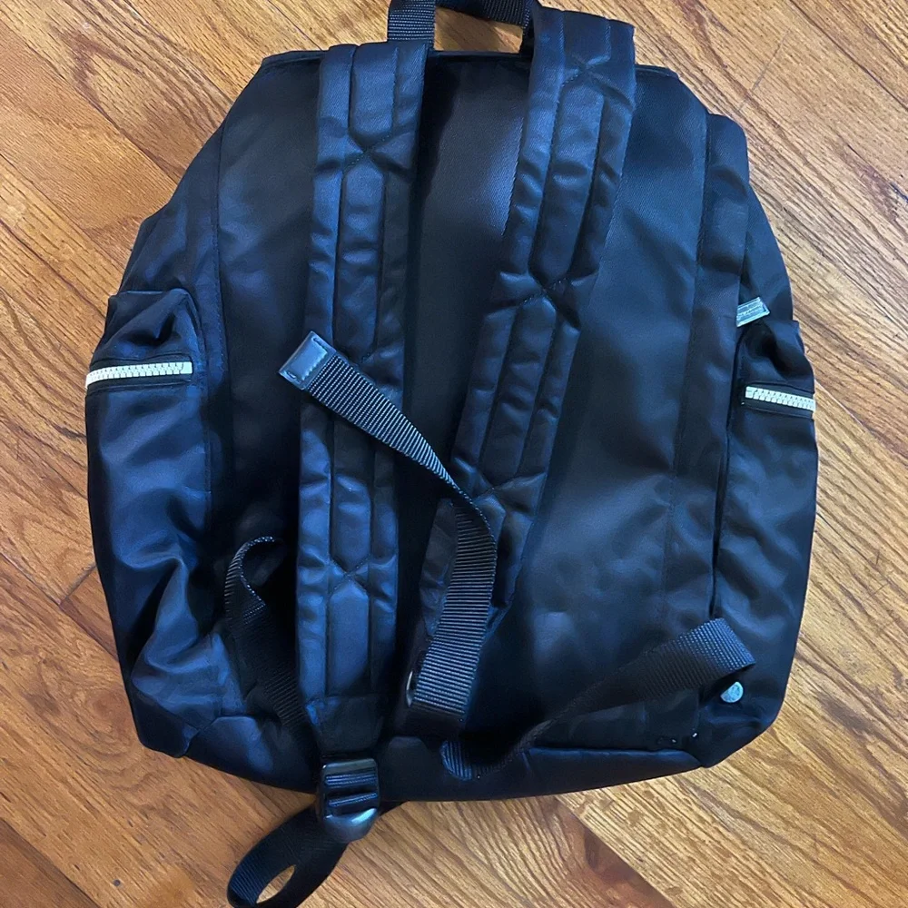 Hunter Black and Red Backpack Sleek Durable Design